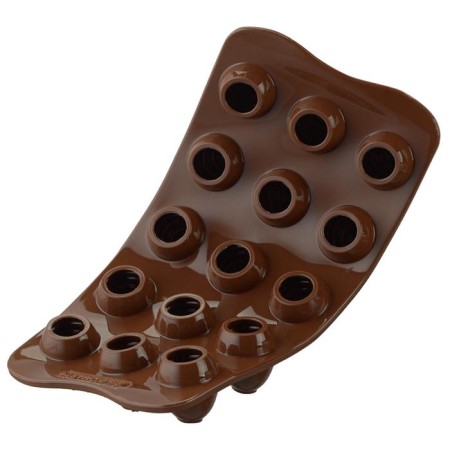 Form for the preparation of sweets Choco Spiral, silicone-5