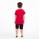 Shorts for a boy, black color, height 128 cm