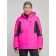 Ski jacket women's winter, size 44, pink color