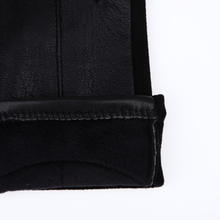Gloves are female, dimensionless, without insulation, black color-2