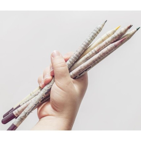 Growing gift pencils "Alpine meadows" set of 3 pcs. Black-7