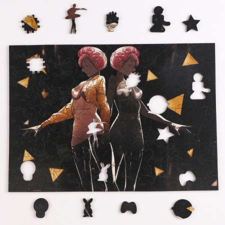 Figure puzzle "Gemini"-4