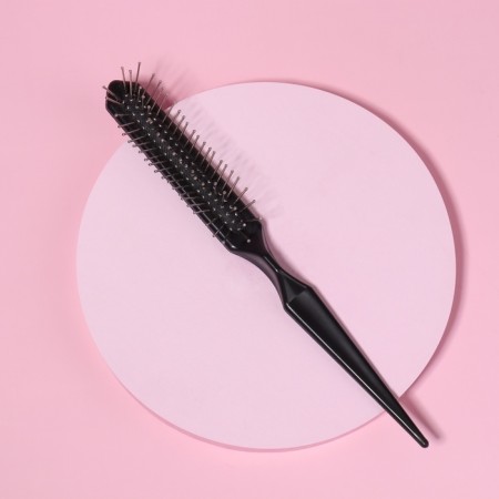 Massage comb, 2.5 × 21.3 cm, black color-1