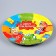 Set of paper dishes disposable monsters ”: 6 plates, 1 garland, 6 glasses