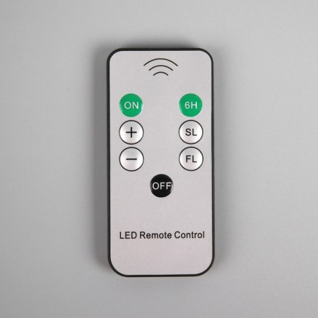 LED candles on clothespins 10 cm, 10 pieces, AAX1 batteries (not in the kit), remote control, glow white-6