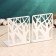 Holder-stand for books "Trees" set 2pcs, 9.2x12x15.4cm, white