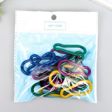 Carbin plastic "Color" mix 4.7x2.2 cm-3