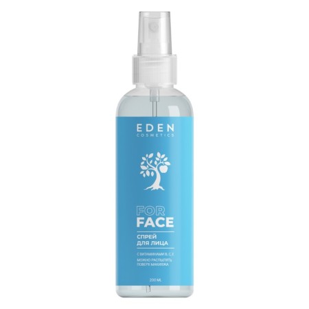 Eden face spray with vitamins B, C, E, 200 ml
