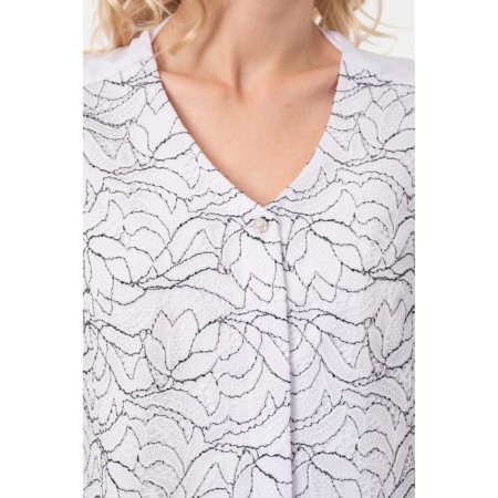 Female jacket, size 42, white color-2