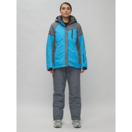 Ski suit female, size 56, blue color