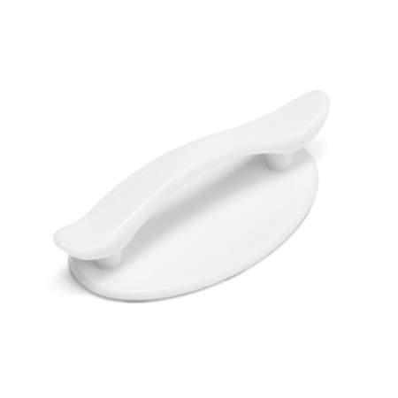 Furniture handle self -adhesive cappio, l = 95 mm, plastic, white color
