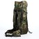 Tourist backpack, TAIF, 100 L, cord department, 2 outer pockets, green color/camouflage