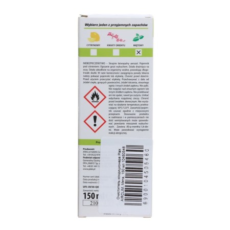 Plak Airclim air conditioning cleaner, mint, 150 ml-3