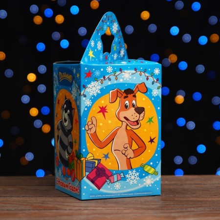 Gift Folding Box "Prostokvashino" 11 x 11 x 17.2 cm-3