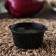 Container - disposable saucer, 50 ml, with an unbearable lid, black color