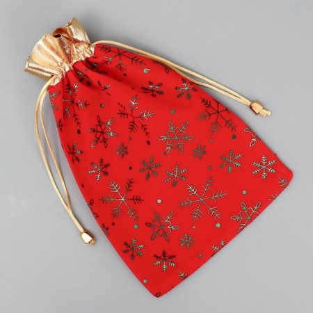 Gift sucking suction "heat and comfort", snowflakes, embossing, 16 x 24 cm +/- 1.5 cm, new year-4