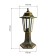 Lamp Garden Era E27, IP44, 60W, 190x170x410 mm, bronze