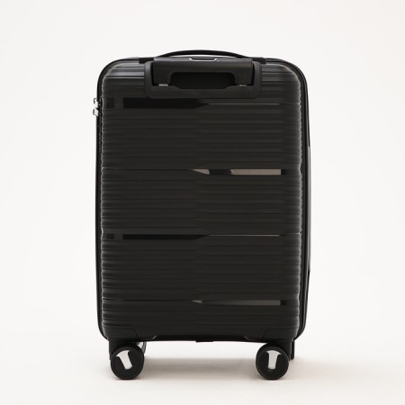 Small suitcase 20 ", lightning department, code castle, 4 wheels, black color-5