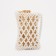 Bag-clate on the lace, white color