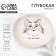 Deep plate ceramic “Is this all to me?”, 13 x 11 x 5.5 cm, 300 ml, white color