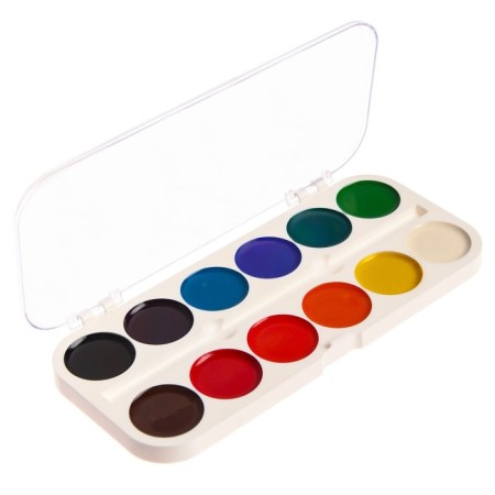 Watercolor honey "Kita Marie" cat-aristocrats, 12 colors, without brush-2