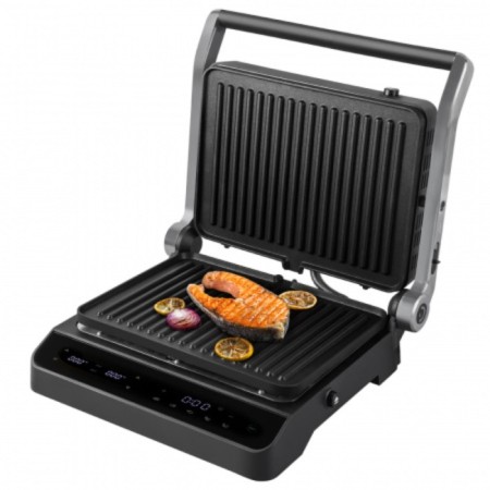 Electric Grill Endever Grillmaster245, 2300 W, anti -stick coating, 30x22 cm, gray 1052646-5