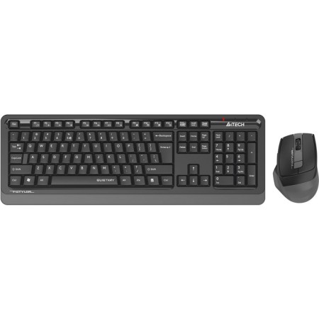 Keyboard + Mouse A4Tech FSTYLER FGS1035Q CLAV: Black/Gray Mouse: Black/Gray USB Wague 106689