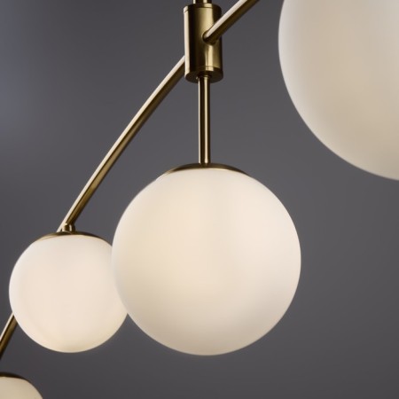 Freya FR5443CL-04BS HANGER, 1200X180X615 mm ceiling lamp, E14, 4x60W, brass color-7