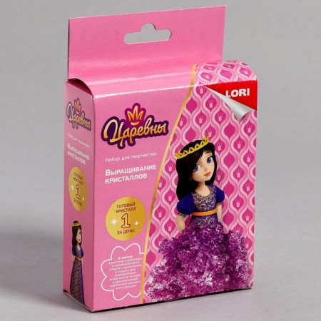 Crystal cultivation. Princess "Princess Sonya" Violet Crystal-7