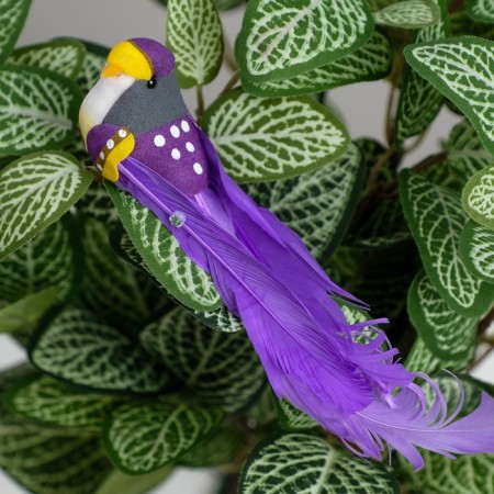 Decor at the clothespin "Bird", mix, 16 x 3 x 4 cm-1