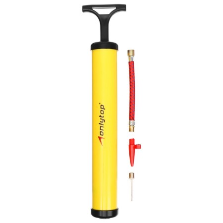 Bill for balls Onlytop, 28 cm, 2 nozzles + cord, color mix