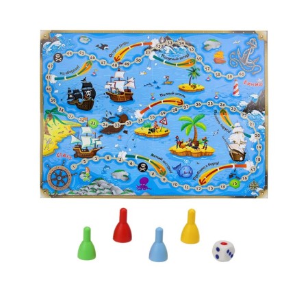 Board game "Sea Battle", 2-4 players, 3+-1