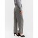 Women's trousers with pincines minku: Modern Classic color dark gray, river 42
