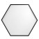 LED LED Geometria Hexagon 66W 4000K 48x8x8x8 black