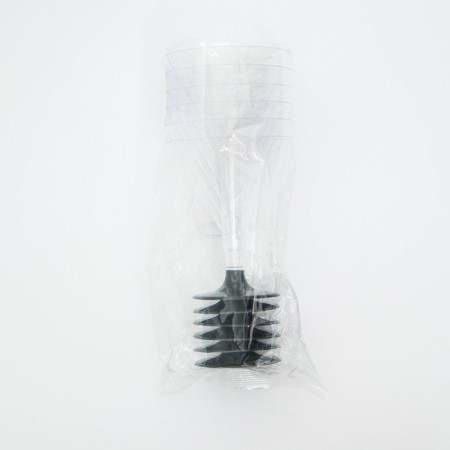 A plastic disposable glass for Martini "Bokalisto", 100 ml, 6 pcs/units, the color is transparent-3