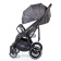 Walking stroller Acarto Antero, Black color