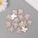 Decor for creativity Plastic "Butterfly with a pearl" gold set 15 pcs 1.8x1.8x0.7 cm