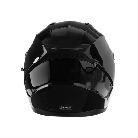 The helmet integral with two visors, size XXL (61), BLD-M67E model, black glossy-7