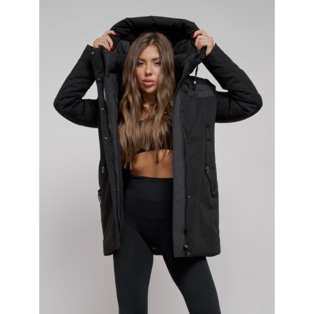 Winter jacket, size 46, black color-11