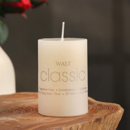 Candle-cylinder aromatic "jasmine", 5x7.5 cm-2