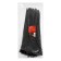 Clot of nylon tundra Krep for screed, 7.6x300 mm, black, in packaging 100 pcs.