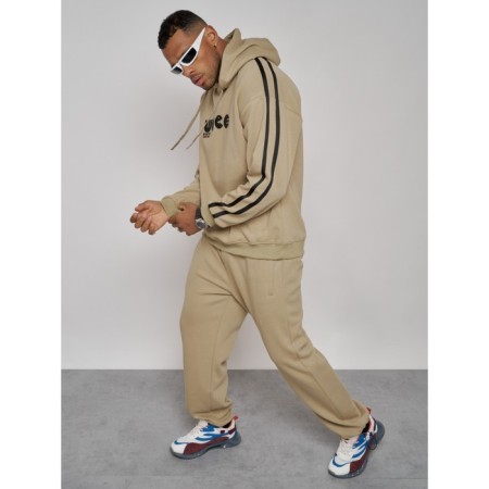 Sports suit men's, size 50, beige color-17