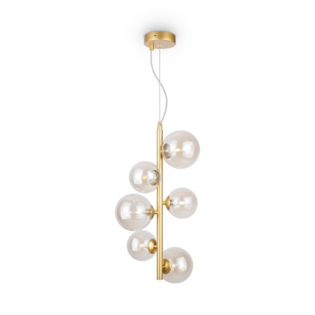 Suspended lamp Maytoni Mod545PL-06G, 6XG9, 28W, 29x29 cm, Color Gold