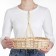 Karina basket, No. 1, bottom: 16 × 24 cm, top: 30 × 24 cm, h = 7/27 cm, vine