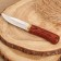 Hunting knife "Alvar" 24.5cm, blade 130mm/3mm, brown