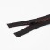 Lightning "Tractor", No. 5, detachable, automatic lock, 60 cm, black/burgundy color