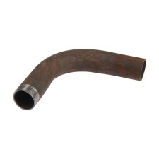 Discharging steel steel -bent, with threads, 1 1/2 