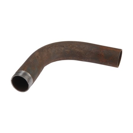 Discharging steel steel -bent, with threads, 1 1/2 ", DN 40, PN 16