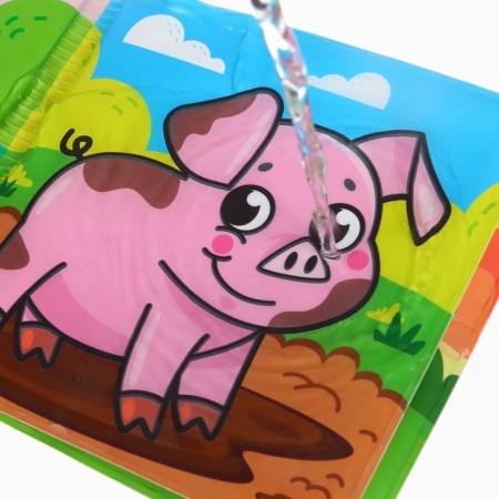 Book - coloring for the bath "On the farm"-10