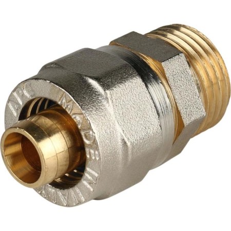 Adapter Stout SFS-0001-001216, 1/2 "x16 mm, external carcass, for metal-plast. Cripe, screw-2